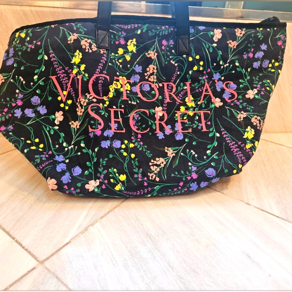 Victoria Secret Floral Travel Bag